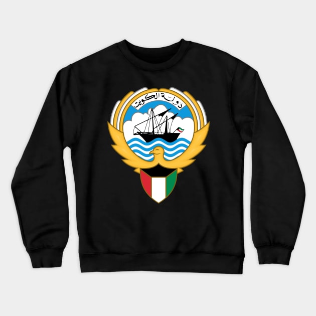 Kuwait Crewneck Sweatshirt by Wickedcartoons